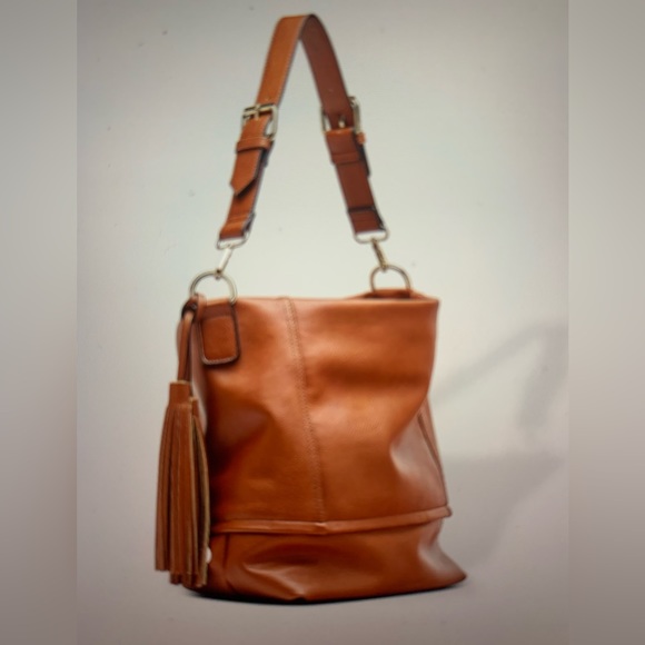 louenhide Handbags - Miley Shoulder Bag by Louenhide in Brown